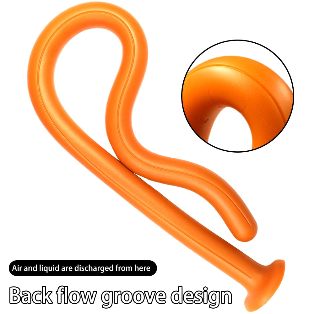 100cm Super Long Butt Plug Dildo Anal Long Adult Sex Toy for Men Prostate Massgaer Anus Vaginal Dilator Anal Plug Long Plug Butt - buysextoyth