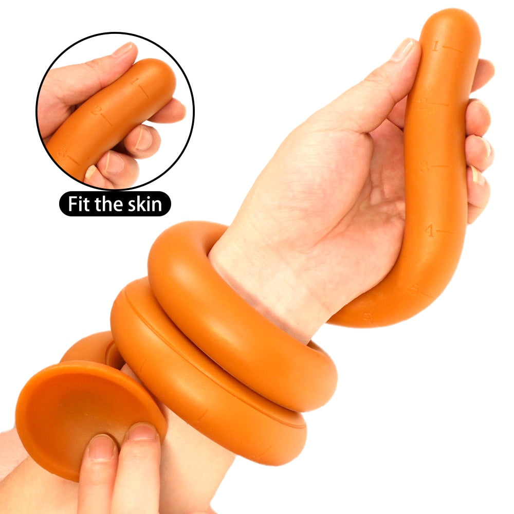 100cm Super Long Butt Plug Dildo Anal Long Adult Sex Toy for Men Prostate Massgaer Anus Vaginal Dilator Anal Plug Long Plug Butt - buysextoyth