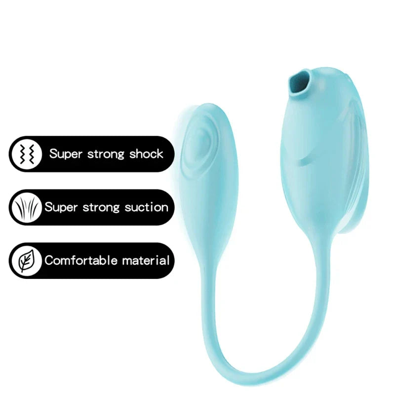 12 Frequency Vibrator 10 Sucking Modes Stimulator Rechargeable Massager Sex Toy - buysextoyth