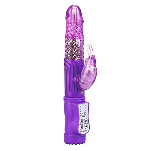 12 Modes Jelly Vibration Rotation Rabbit G Spot Vibrator Female Massager Vagina Vibrator Clitoris Stimulator Adult Sex Toys Shop - buysextoyth