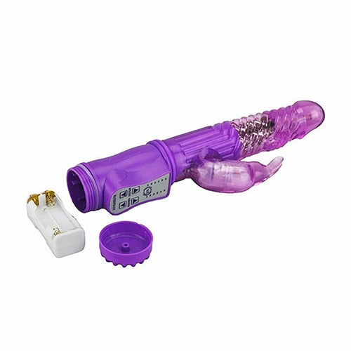 12 Modes Jelly Vibration Rotation Rabbit G Spot Vibrator Female Massager Vagina Vibrator Clitoris Stimulator Adult Sex Toys Shop - buysextoyth