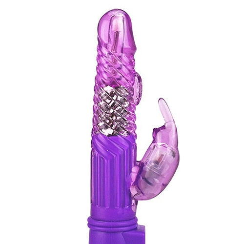12 Modes Jelly Vibration Rotation Rabbit G Spot Vibrator Female Massager Vagina Vibrator Clitoris Stimulator Adult Sex Toys Shop - buysextoyth