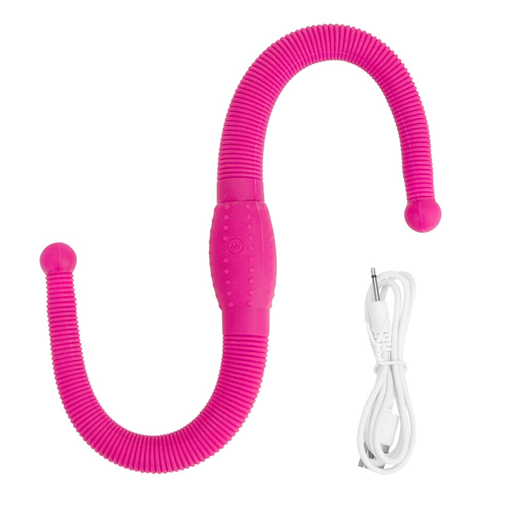 12 Speed Lesbian Strap on Dildo Vibrators Flexible Double Head Vaginal Massager G Spot Anal Sex Toy for Women Adult Products - buysextoyth