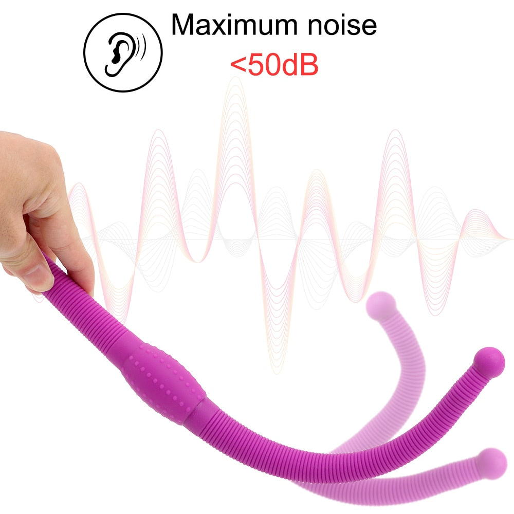 12 Speed Lesbian Strap on Dildo Vibrators Flexible Double Head Vaginal Massager G Spot Anal Sex Toy for Women Adult Products - buysextoyth