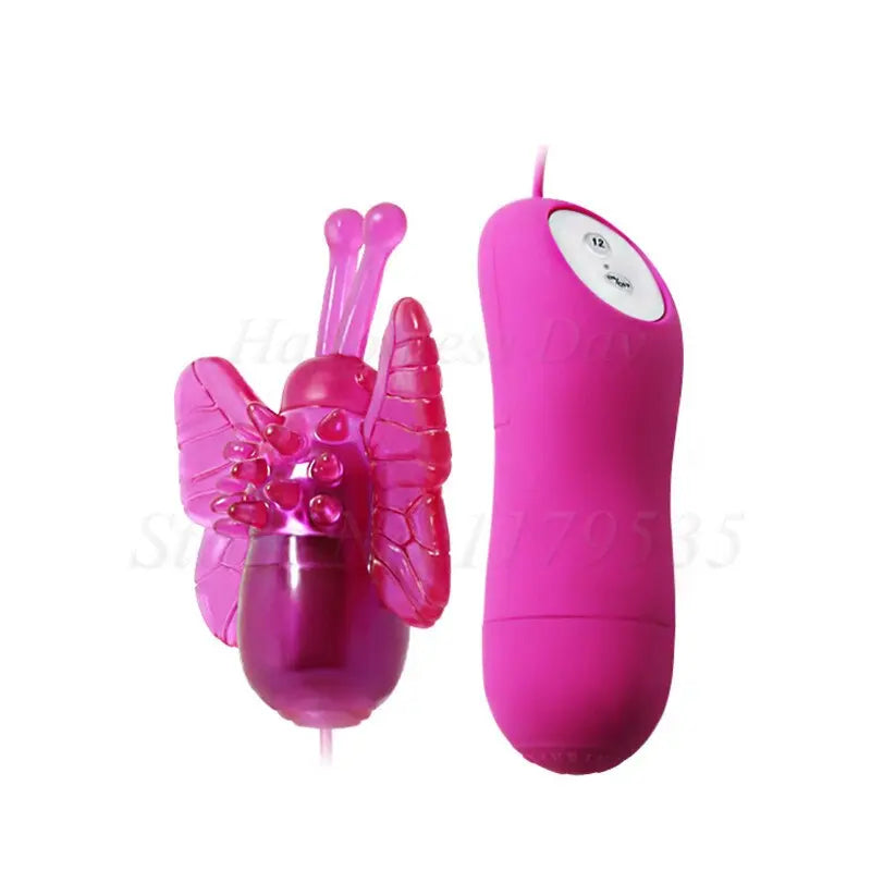 12 Function Vibration Butterfly Dildo Vibrator Panties Clitoris Stimulation G-spot Massager Vibrador Sex Toys for Woman Sex Shop 33sextoys