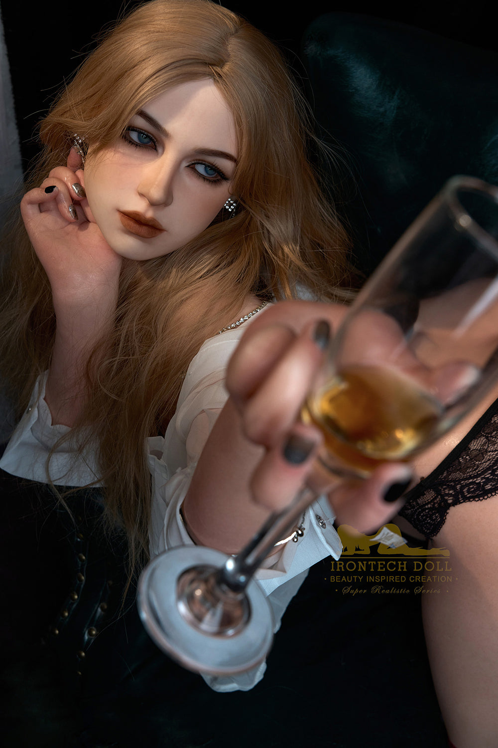 Irontechdoll Josie 164cm Head Full Silicone Sexy Big Tits High-end Sex Doll For Men NO.1063 - buysextoyth