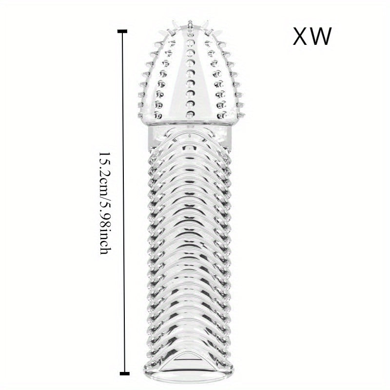 Penis Ring Crystal Penis Sleeve Lock Sperm Resistance Adult Supplies - buysextoyth