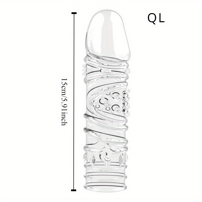 Penis Ring Crystal Penis Sleeve Lock Sperm Resistance Adult Supplies - buysextoyth