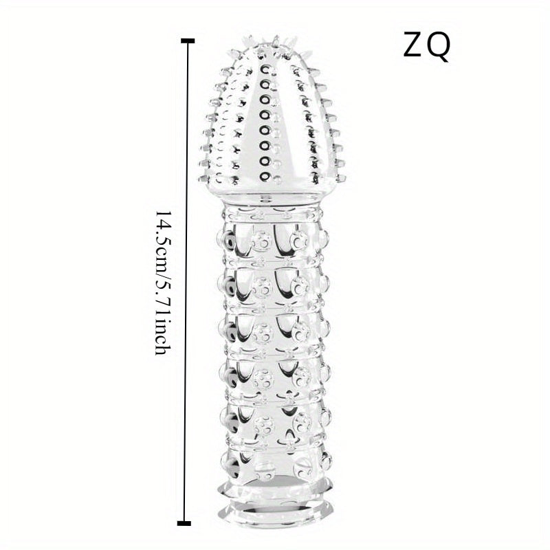 Penis Ring Crystal Penis Sleeve Lock Sperm Resistance Adult Supplies - buysextoyth
