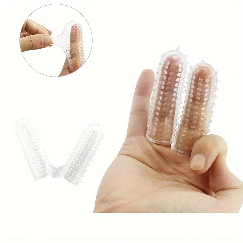 Modern Non-Slip Latex Finger Protector for Home Use - Couple sex finger sets - buysextoyth