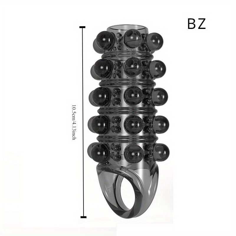 Men's Adult Sex Toy Penis Cover Sleeve Penis Extender Reusable Delay Ejaculation Add More Fun And Excitement - buysextoyth