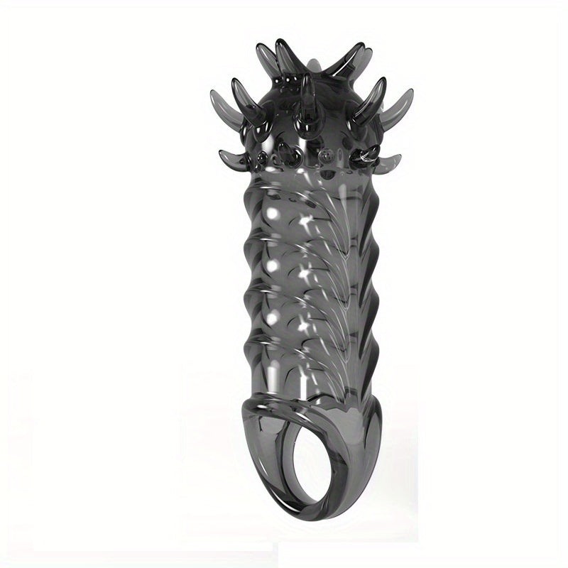 Men's Adult Sex Toy Penis Cover Sleeve Penis Extender Reusable Delay Ejaculation Add More Fun And Excitement - buysextoyth