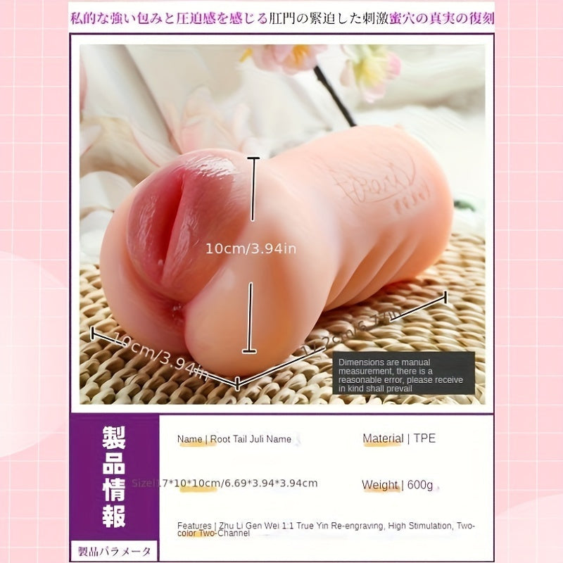 1:1 Replica Adult Toy: TPE Material. Sexy Design. Hand Washable. Adult Use. Plain Pattern - buysextoyth