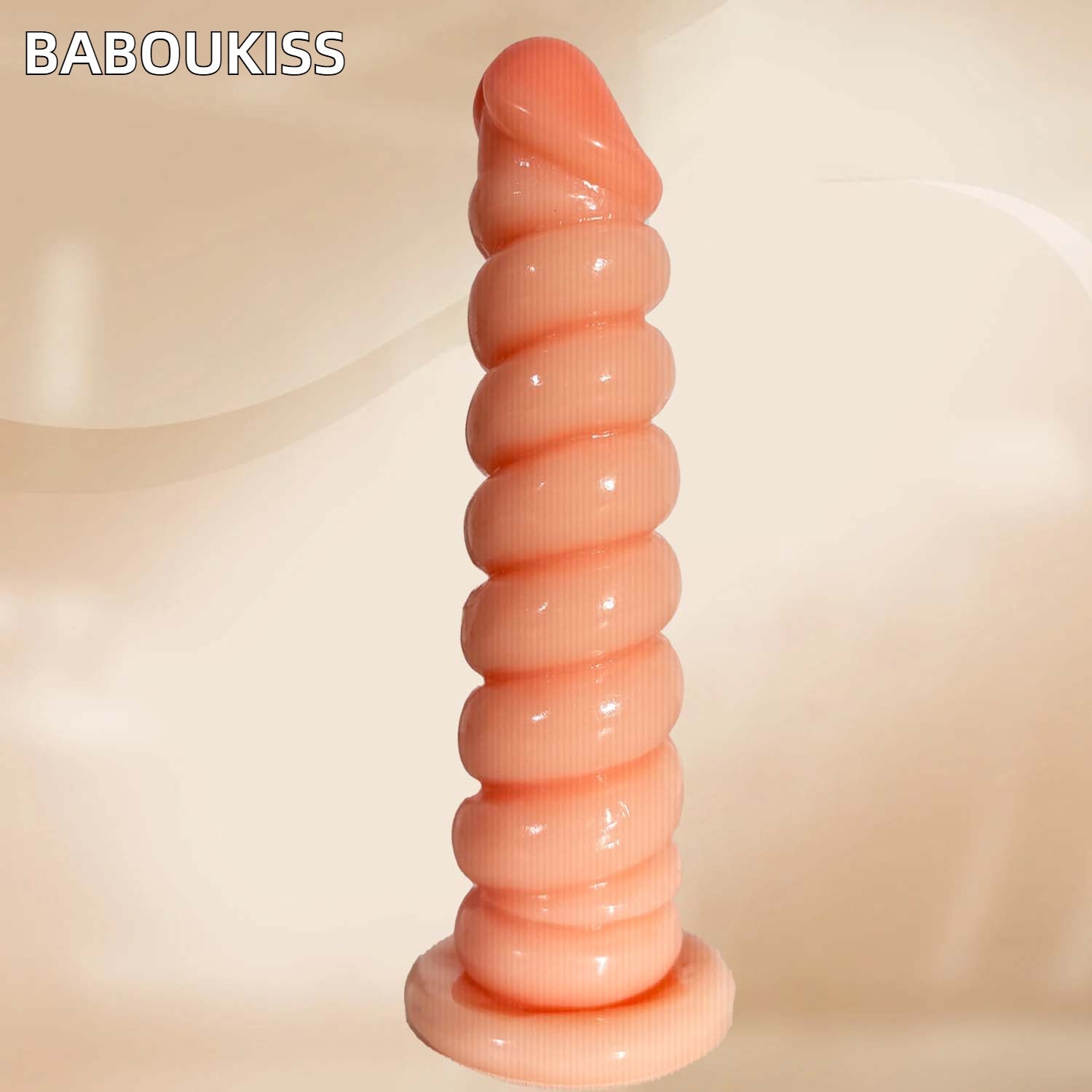 Dildo: Flexible PVC Anal Toy with Striped Design for Anal Training and Pleasure - buysextoyth