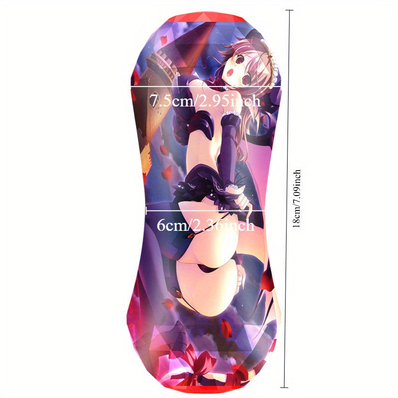 Erotic TPE Handheld Masturbator with Sexy Anime Design - Suitable for Men - buysextoyth