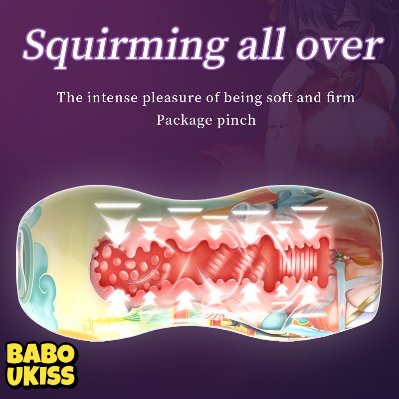 Male Masturbator. Male Manual Masturbation Cup. Portable Trainer. Masturbation Cup. Adult Sex Toys - buysextoyth