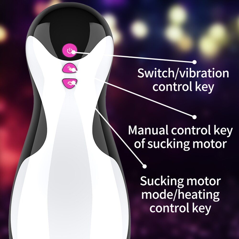 เครื่องสำเร็จความใคร่ช่องคลอดทำความร้อนอัจฉริยะชายเซ็กซ์ทอย18 + - buysextoyth
