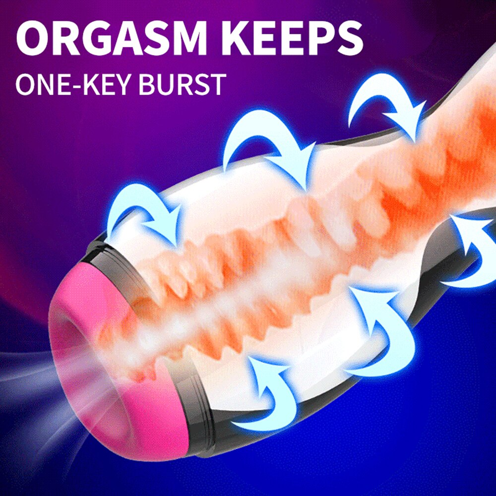 เครื่องสำเร็จความใคร่ช่องคลอดทำความร้อนอัจฉริยะชายเซ็กซ์ทอย18 + - buysextoyth