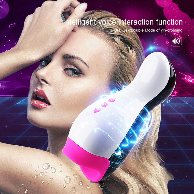 เครื่องสำเร็จความใคร่ช่องคลอดทำความร้อนอัจฉริยะชายเซ็กซ์ทอย18 + - buysextoyth