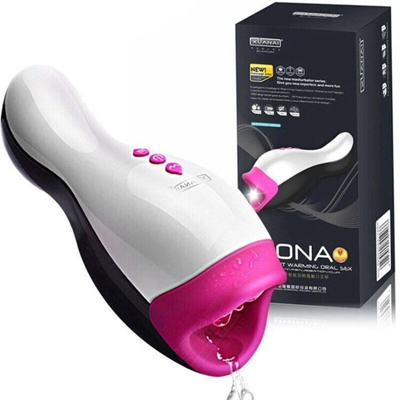 เครื่องสำเร็จความใคร่ช่องคลอดทำความร้อนอัจฉริยะชายเซ็กซ์ทอย18 + - buysextoyth
