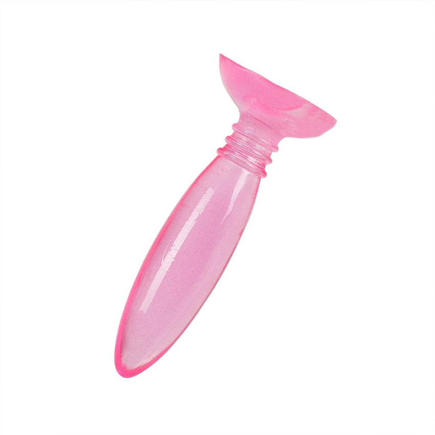 1PC Sucker Anal Plug Jelly Toys Real Skin Feeling Adult Sex Toys Adult Products Anal Plug Beads Sex Toys for Couple - buysextoyth
