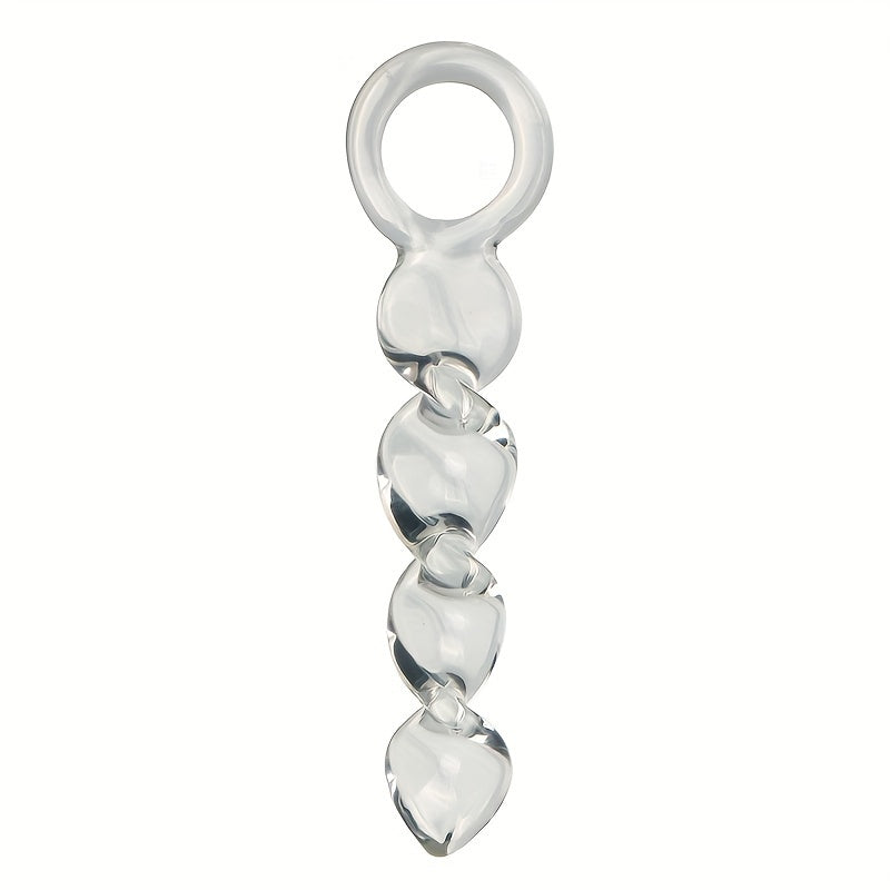 Glass Thread Rotation Anal Plug Dildo Crystal Butt Plug Adult Toys Sex Toys Anal Masturbation Prostate Massage for Couples Men - buysextoyth