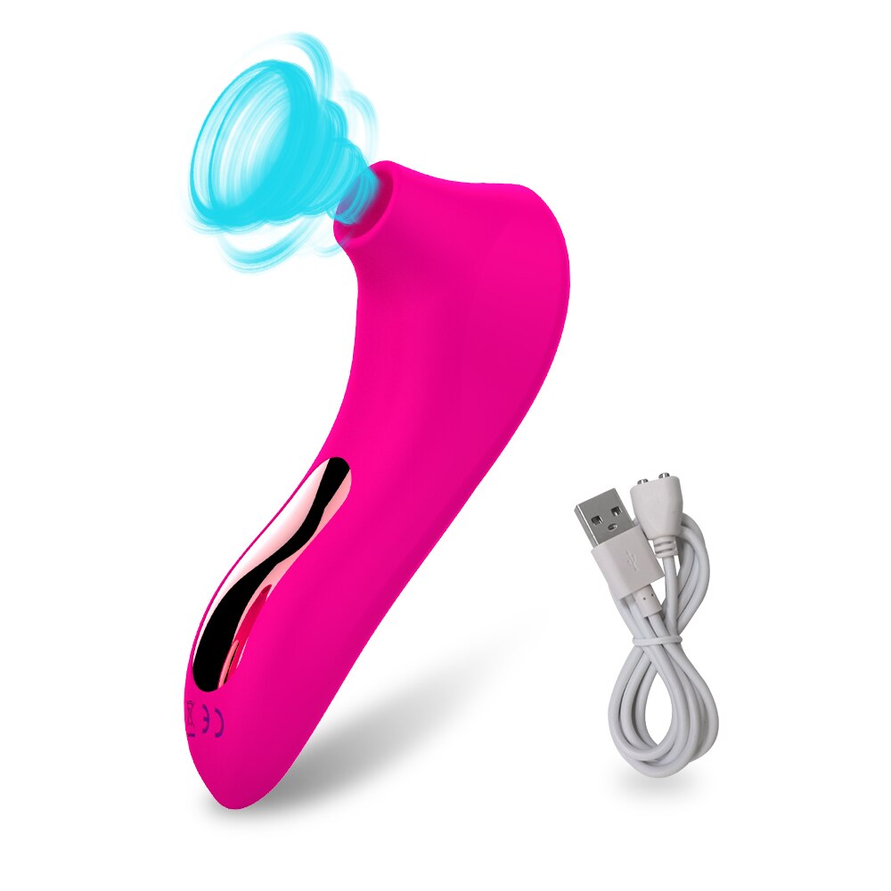 2มอเตอร์ Clit Sucker Vibrator หัวนม Clitoris ที่มีประสิทธิภาพ Stimulator G-Spot Massager Dildo หญิงเซ็กซ์ทอยสินค้าผู้หญิงผู้ใหญ่ - buysextoyth