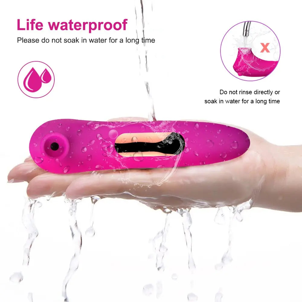 2มอเตอร์ Clit Sucker Vibrator หัวนม Clitoris ที่มีประสิทธิภาพ Stimulator G-Spot Massager Dildo หญิงเซ็กซ์ทอยสินค้าผู้หญิงผู้ใหญ่ - buysextoyth
