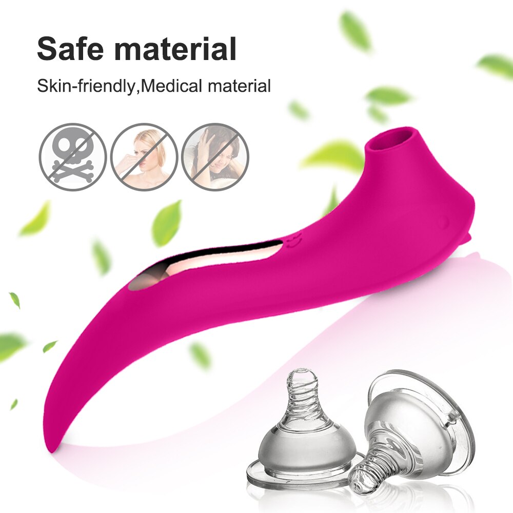 2มอเตอร์ Clit Sucker Vibrator หัวนม Clitoris ที่มีประสิทธิภาพ Stimulator G-Spot Massager Dildo หญิงเซ็กซ์ทอยสินค้าผู้หญิงผู้ใหญ่ - buysextoyth