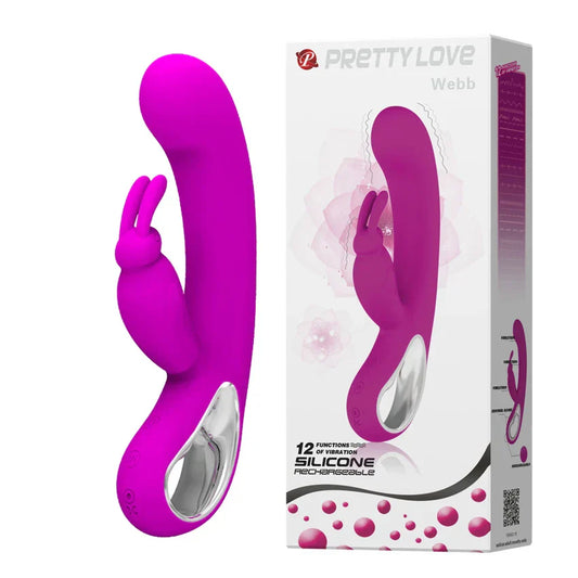 2 in1 G Spot Rabbit Vibrator Dildo Female Sex Toys For Women Vibrators Nipple Clitoris For Adult Massager Masturbators Products - buysextoyth