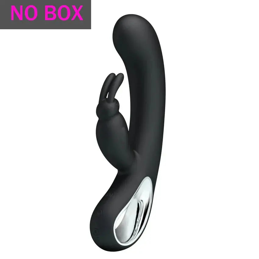 2 in1 G Spot Rabbit Vibrator Dildo Female Sex Toys For Women Vibrators Nipple Clitoris For Adult Massager Masturbators Products - buysextoyth