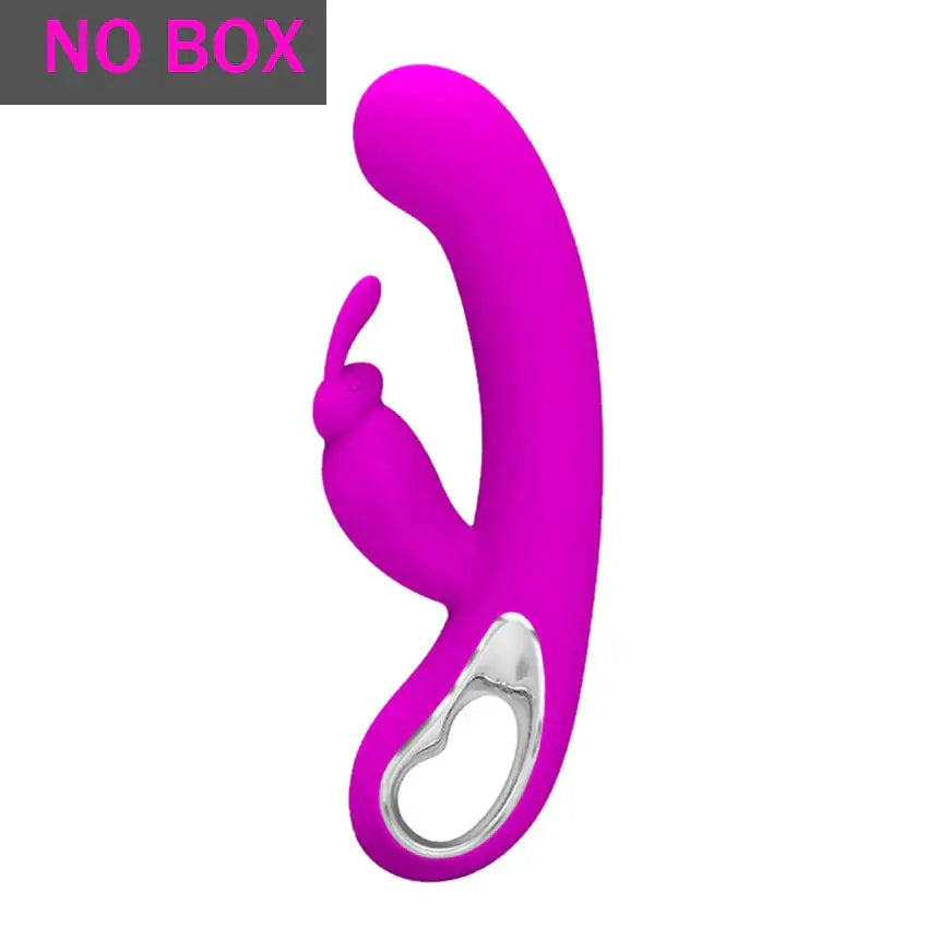 2 in1 G Spot Rabbit Vibrator Dildo Female Sex Toys For Women Vibrators Nipple Clitoris For Adult Massager Masturbators Products - buysextoyth