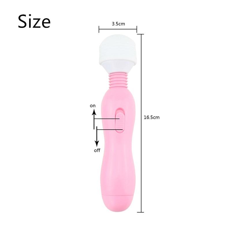 2021 New Magic Wand Vibrator Powerful Clit Vibrator AV Massager Bullet Vibrator Clitoris Massager Adult Dildo Sex Toy for  Women - buysextoyth