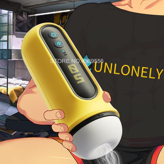 อัตโนมัติ Masturbator ชายการสั่นสะเทือนอมควย Sucking Machine ซิลิโคนช่องคลอด Masturbation คัพเพศของเล่นผู้ใหญ่สินค้าสำหรับชาย - buysextoyth
