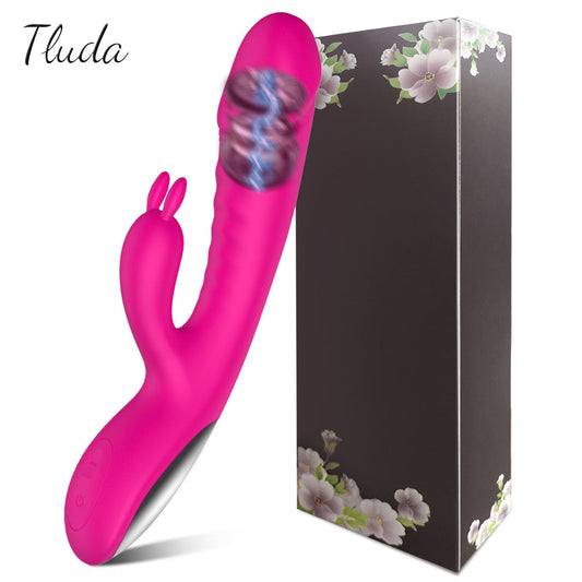 2022 Newest Rabbit Vibrator for Women G-Spot Vagina Massager Female Masturbator Clitoris Stimulator Sex Toy Female for Adults 18 - buysextoyth