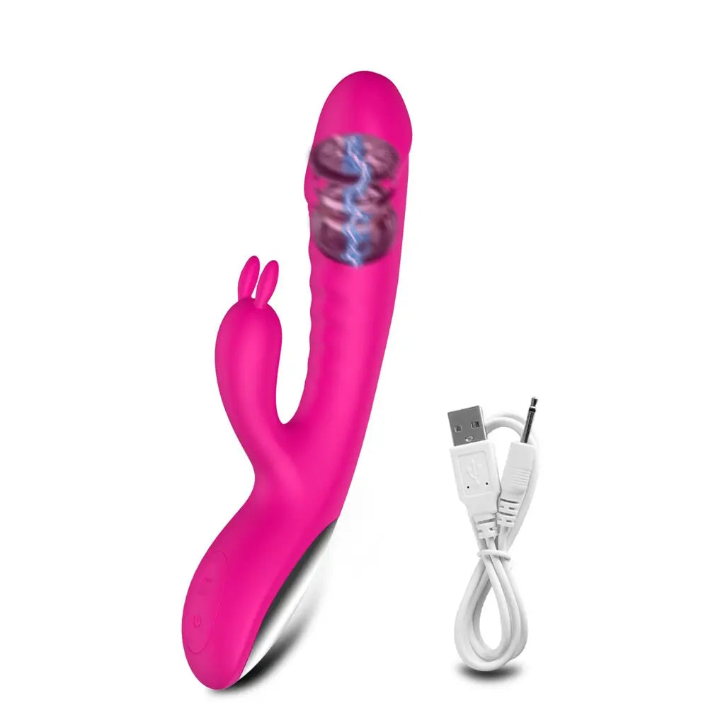 2022 Newest Rabbit Vibrator for Women G-Spot Vagina Massager Female Masturbator Clitoris Stimulator Sex Toy Female for Adults 18 - buysextoyth