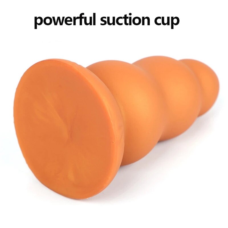 2022 Latest Huge Anal Plug Super Soft Silicone Dildo Anal Plug Anal Beads Prostate Massage Big Butt Plug Sex Toys for Men Women - buysextoyth