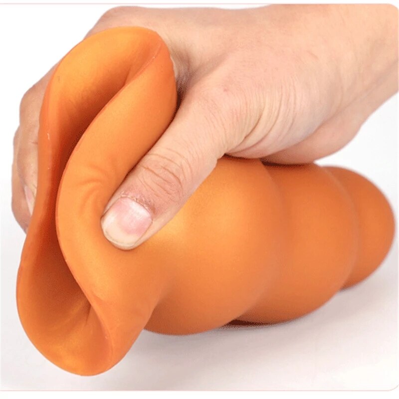 2022 Latest Huge Anal Plug Super Soft Silicone Dildo Anal Plug Anal Beads Prostate Massage Big Butt Plug Sex Toys for Men Women - buysextoyth