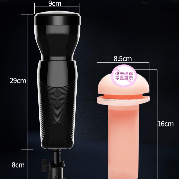 Telescopic หมุน Oral Sex เทรนเนอร์ Man Masturbation ถ้วยอมควยเซ็กซ์ทอยผู้ใหญ่สินค้าผู้ชายอัตโนมัติ Masturbator ชาย - buysextoyth
