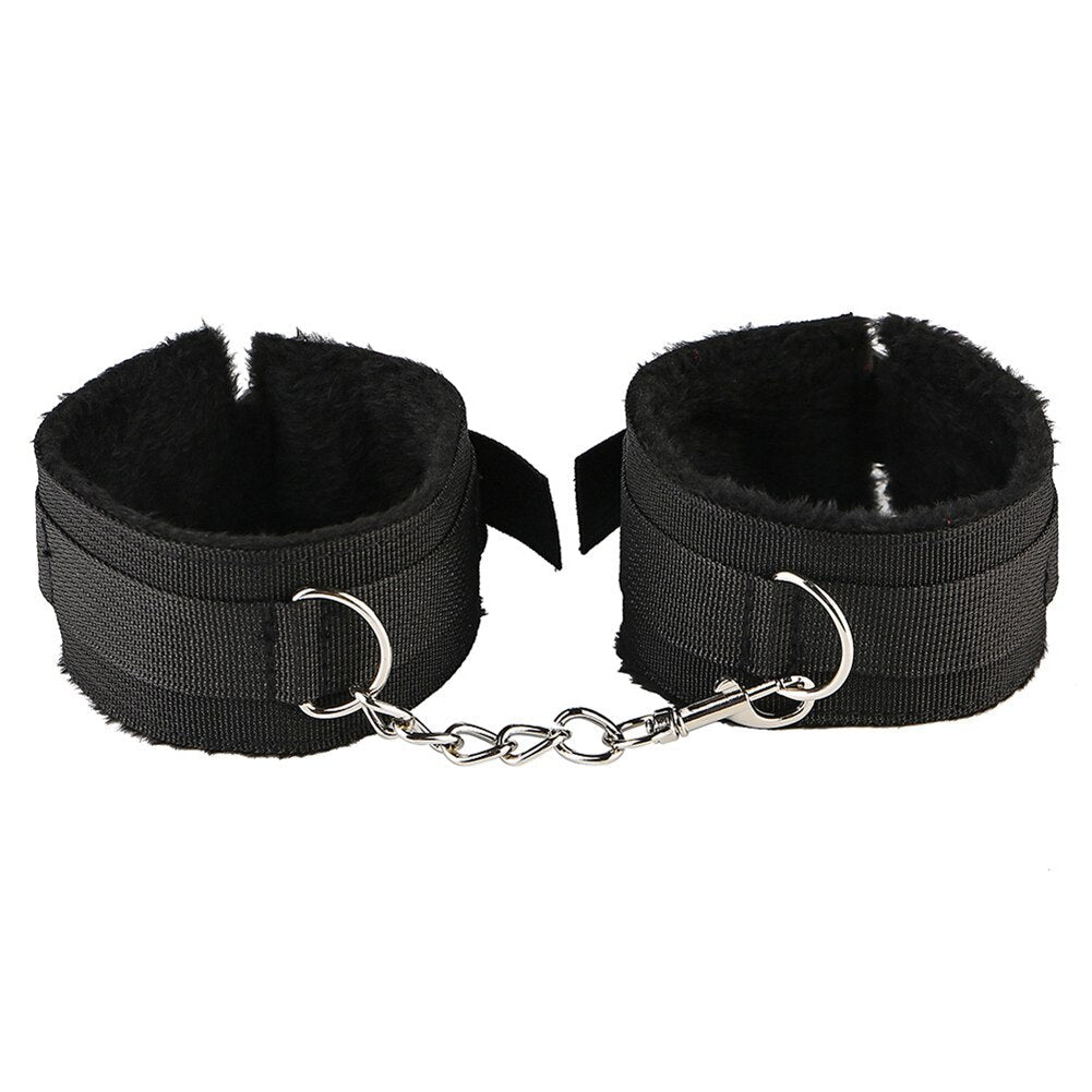 26Pcs Sexy Lace-up Briefs Bondage Handcuffs Blindfold Couple Sex Toys Tool Kit BDSM Bondage Set Flirting Toys for Couple Slave - buysextoyth