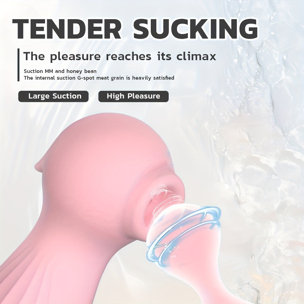 Clitoral Suction Vibrator Silicone 10 Frequencies Vibration Vaginal Massager Sex Toys USB Rechargeable - buysextoyth