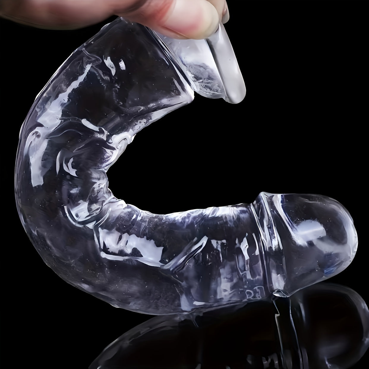 Transparent Big Dick 6 Sizes Realistic Jelly Dildo Women Gay Anal Sex Toys Masturbators Penis Suction Cup - buysextoyth