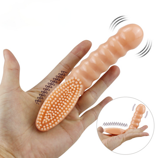 Finger Vibrators Clitoris Stimulation Sex Toys For Woman Brush Vibrating Finger Sleeve G Spot Massager Adult Sex Product - buysextoyth
