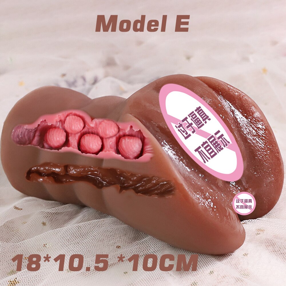 จิ๋มกระป๋องซิลิโคนแท้ช่วยตัวเองสำหรับผู้ชาย - buysextoyth