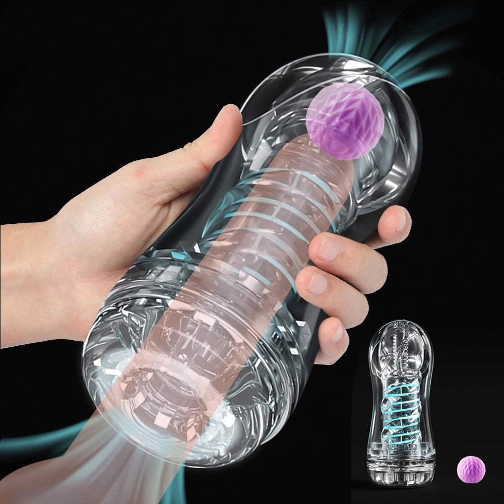 จิ๋มเทียมควบคุมด้วยสุญญากาศสำหรับผู้ชายจิ๋มกระป๋อง - buysextoyth