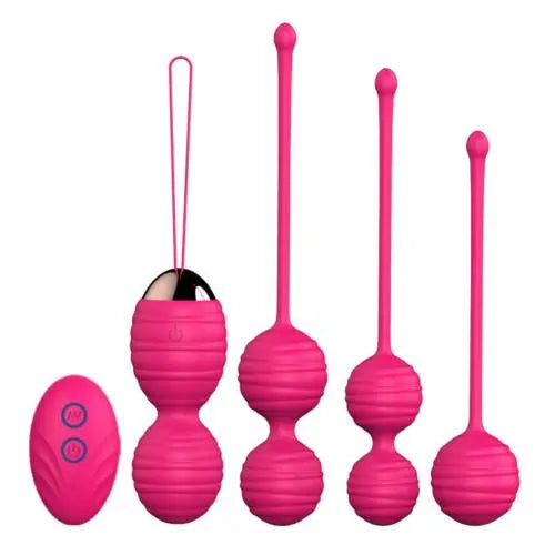 3/5Pcs Postpartum Repair Vaginal Shrinking Tight Ball Exercise Women Sex Toy Vagina Tight Exercise Trainer Massage 33sextoys