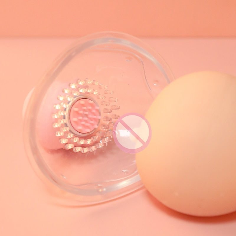 3 Accessories Rotating Stimulation Nipple Vibrator Female Masturbation Breast Enlargement Licking Bra Massager Sex Toy for Women - buysextoyth