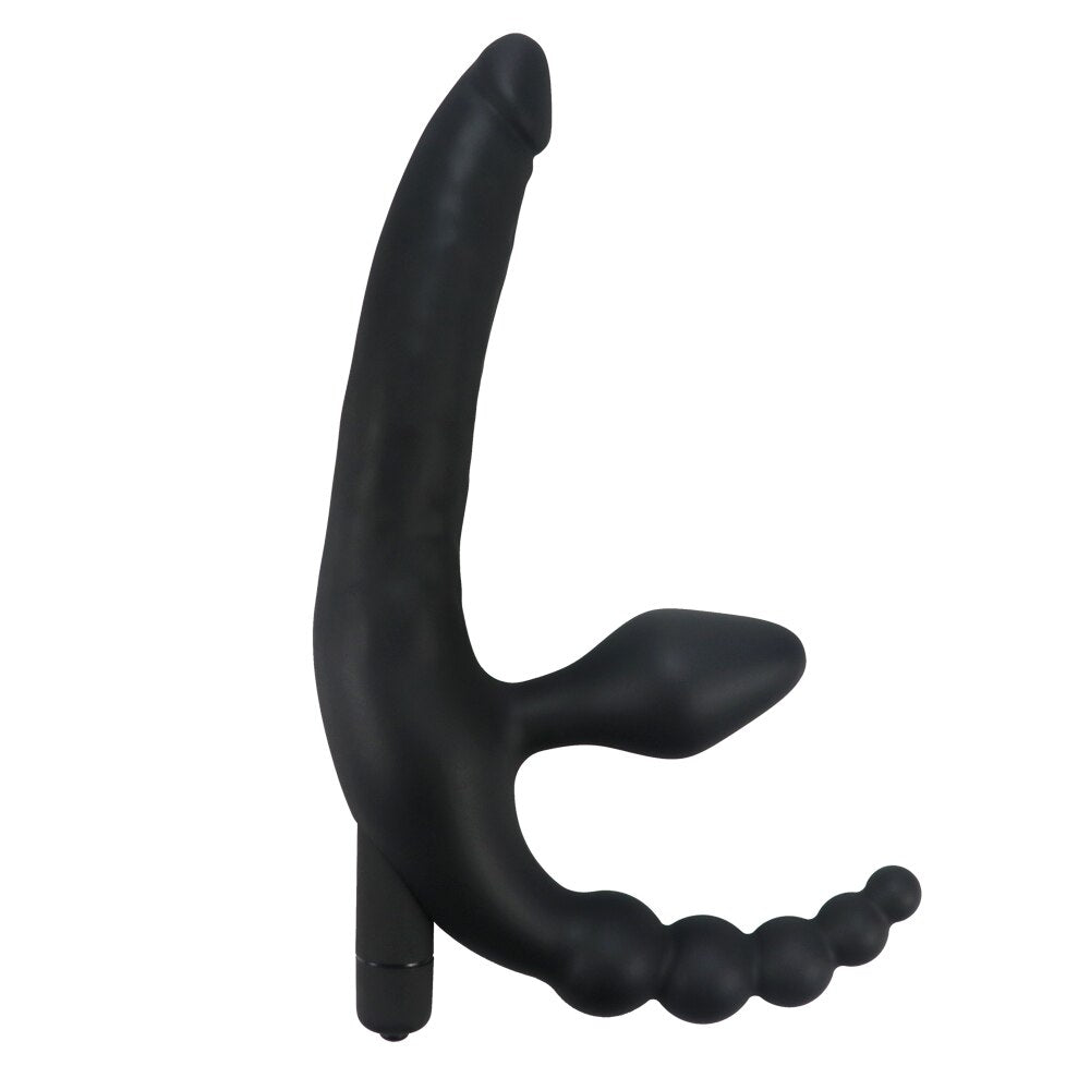 3 IN 1 Dildos Anal Plug Vibrators Sex Toys for Women Men Bondage Vagina Clitoris Stimulator Adult Chastity Accessories Sex Shop - buysextoyth