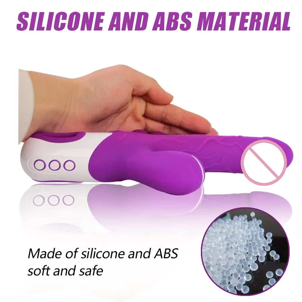 3 IN 1 Vibrator Clitoris Sucker Anal Vagina Stimulator 12 Speed Vibrating Dildo 3 Mode Oral Vacuum Sucking Sex Toys for Women - buysextoyth