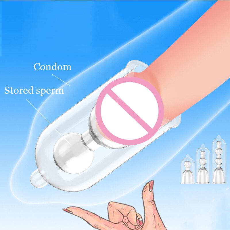 3 Sizes Reusable Lengthen Penis Enlargement Extend  Penis Extension Sleeves  Extender Sex Toys for Men Bondage Gear Sex Shop - buysextoyth
